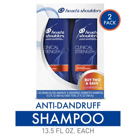 The major distinction between a head and shoulder top and bottom is that the inverted head and shoulder must occur at the end of a downtrend. Head and Shoulders Dandruff Shampoo, Clinical Strength, 13 ...