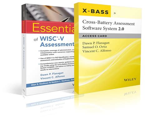 Essentials Of Wisc V Assessment With Cross Battery Assessment Software
