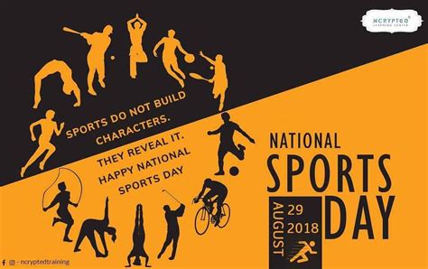 Pin By Aleya Cohen On Motivational Quotes National Sports Day Sports