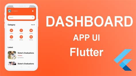 Dashboard Ui App With Flutter Flutter Tutorial