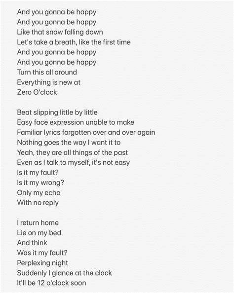 rin⁷ 📒 ️ on Twitter: "BTS - 00:00 (Zero O'clock) (lyrics English