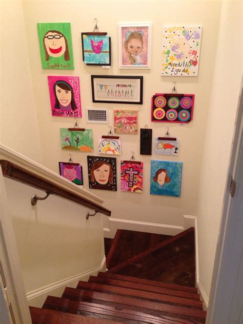 A Fun Way To Display Childrens Art Gather Together Pinterest