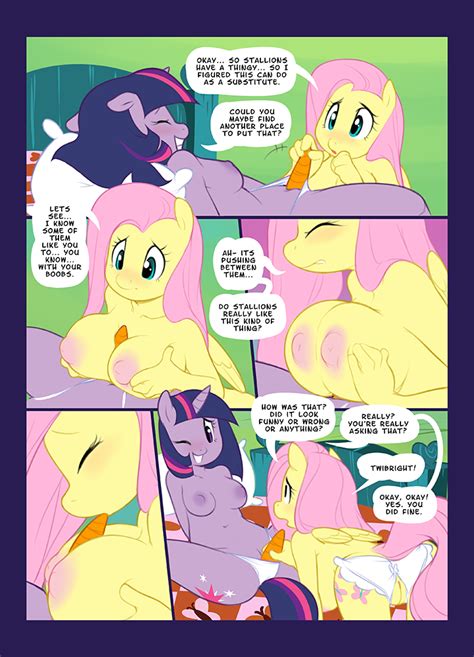 Rule 34 Anthro Anthrofied Blue Eyes Breasts Carrot Comic Crotchless Cutie Mark Dialog English