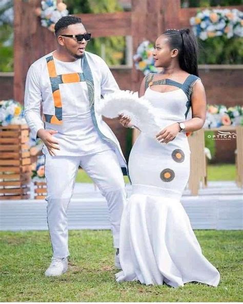 Couples Wedding Outfits Nigerian Couples Wears Handmade Wears Custom Made Outfits Etsy