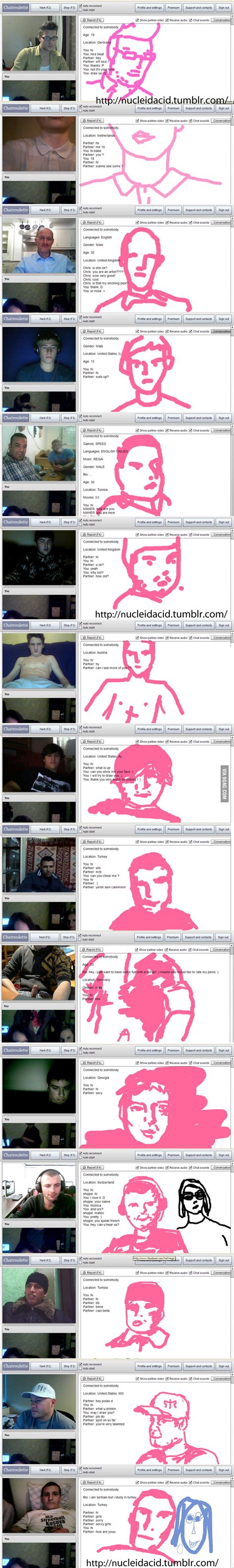 some fun with chatroulette 9gag
