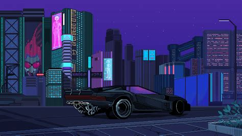Animated City Wallpaper 4k Cyberpunk 2077 Game 4k Animated Desktop