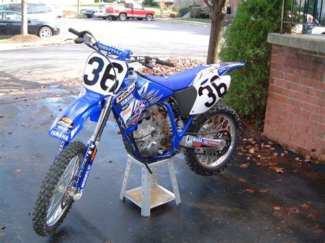 It was a spectacular day of riding, but it didn't hold. Tony Blazier's 2001 Yamaha YZ250F - tblazier's Bike Check ...