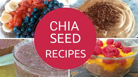 How To Eat Chia Seeds Easy Chia Seed Recipes Youtube