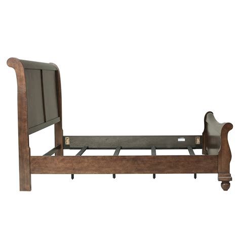 Liberty Furniture Rustic Traditions 589 Br Ksl King Sleigh Bed With Bun