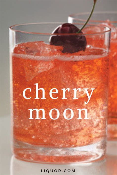 The Cherry Moon Is The Vodka Drink You Should Know Recipe Mixed Drinks Alcohol Boozy Drinks
