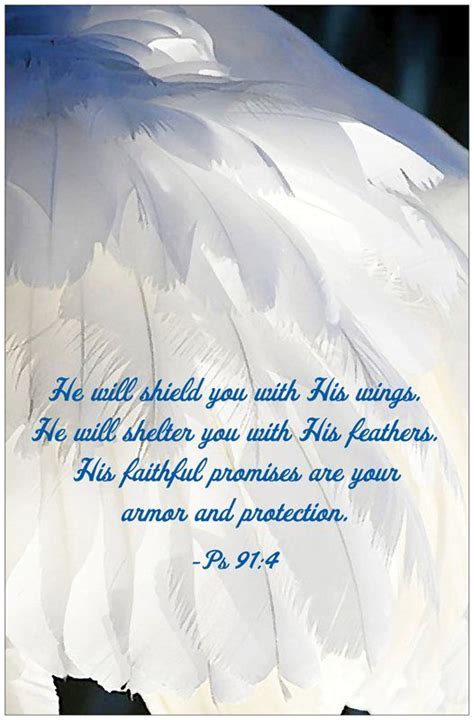 Psalm 914 He Will Cover You With His Feathers And Under His Wings