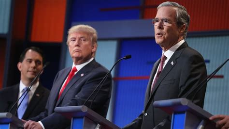 Highlights From The Republican Debate Bbc News