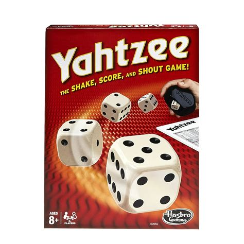 Yahtzee Classic Dice Game For 2 Players