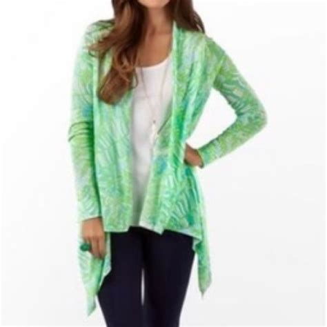 Lilly Pulitzer Sweaters Lilly Pulitzer Babs Wrap Cardigan In