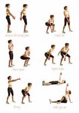 Images of Exercise Routines Using Weights