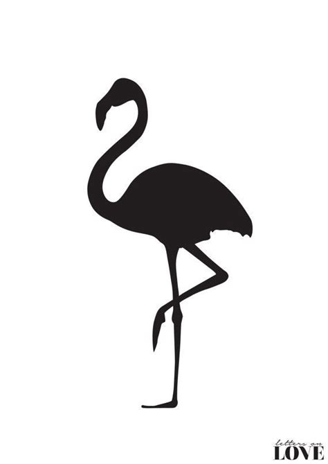 Check spelling or type a new query. Flamingo Silhouette Black and White Typography by lettersonlove | Flamingo silhouette, Flamingo ...