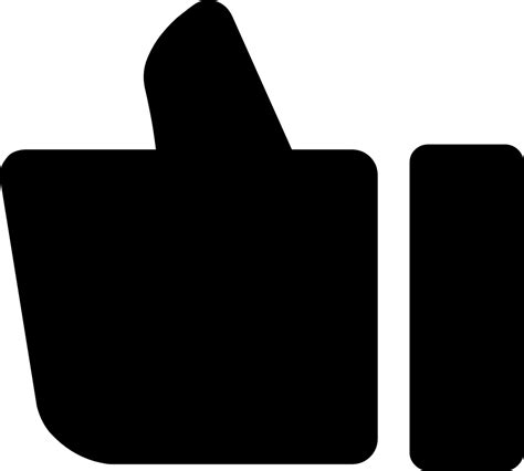 Thumbs Up Like Svg Png Icon Free Download 56875 Onlinewebfontscom