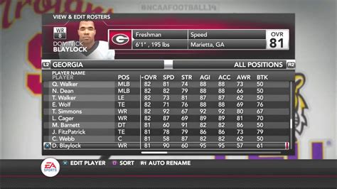 College football trophy prototypes for 2020 rivalry week. (Georgia Roster View 2019) (NCAA Football 14) (2019 2020 ...