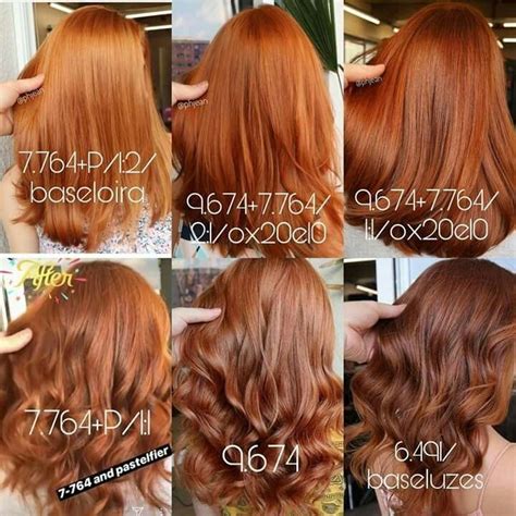 Red Copper Hair Formulas Ginger Hair Color Red Hair Color Curly Ginger Hair Ginger Ombre