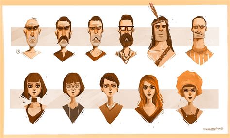 Character development sketches on Behance | Character design, Character, Character development