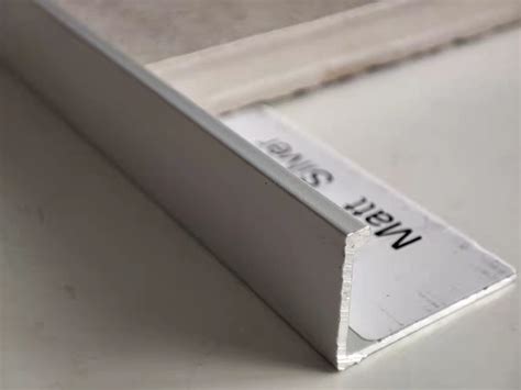 Matt Black Matt Silver L Shape Aluminum Alloy Tile Trims China Tile