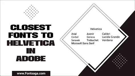 Closest Fonts To Helvetica Explore Adobes Top 10 Font