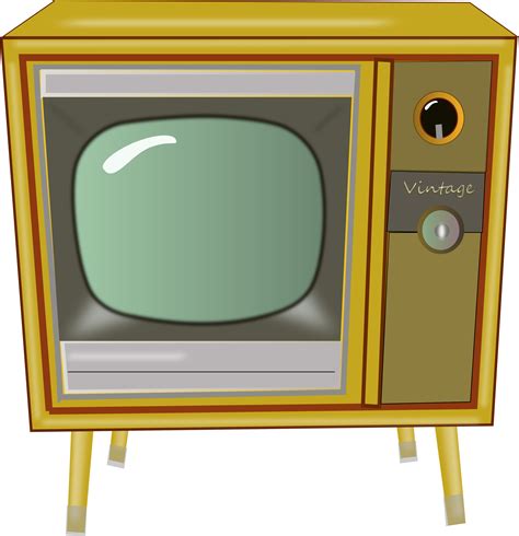 Clipart Vintage Tv