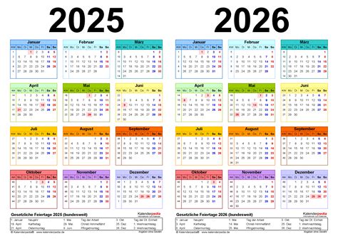 Halbjahreskalender 2024 2025 Als Word Vorlagen Zum Ausdrucken