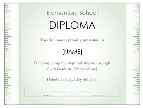 Free Printable Homeschool Diploma Template Free Templates Printable