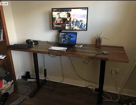 Ikea Standing Desk Karlby Counter Top Perfect Desk Thedeployguy