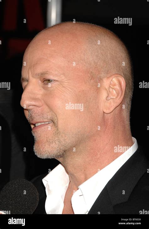Bruce Willis Us Film Actor In October 2010 Stock Photo Alamy