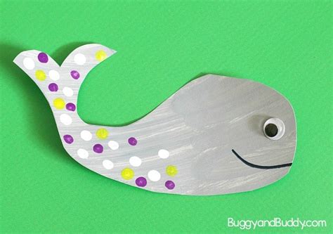 Whale Craft For Kids With Free Printable Template Buggy And Buddy