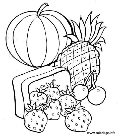 Coloriage.info vous présente le dessin fruits corbeille de fruits pdf en ligne gratuitement d'une résolution de 647x736. Coloriage fruits corbeille de fruits - JeColorie.com