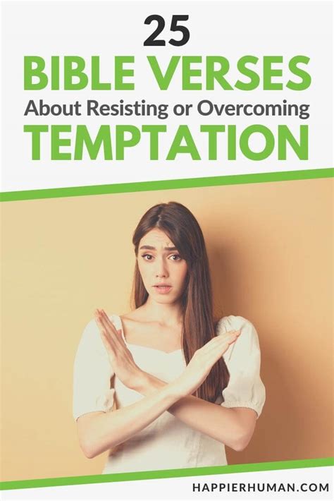 25 Bible Verses About Resisting Or Overcoming Temptation Self Help And Recovery