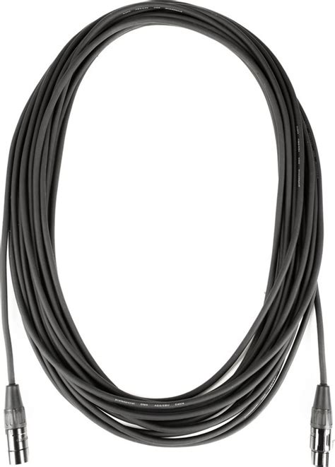 Lightmaxx Ultra Series 3 Pin Dmx Cable 15m Black Dmx Kabel