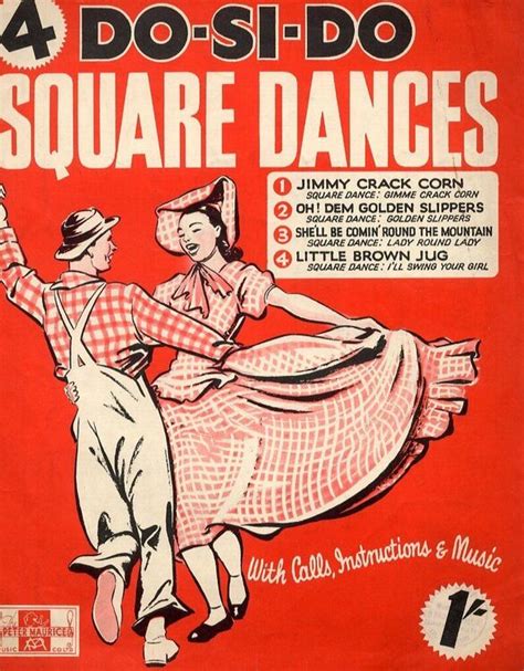 Do Si Do Square Dancers No 4 With Calls Dance Instructions And