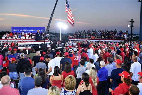 How Many Attended Trumps Pennsylvania Rally Latrobe Crowd Photos