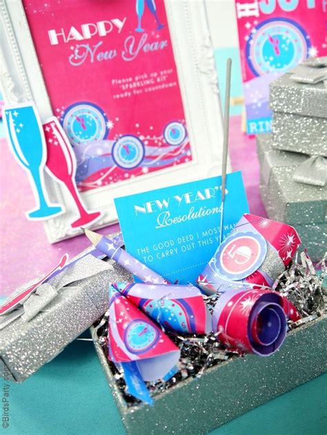 Glam Pink New Years Eve Party And Free Printables New Years Eve Party