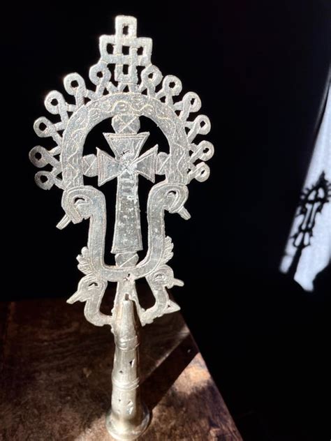 Cross Of Lalibela Large Coptic Processional Cross From Catawiki