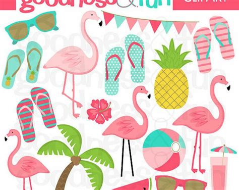 Download High Quality Flamingo Clip Art Summer Transparent Png Images