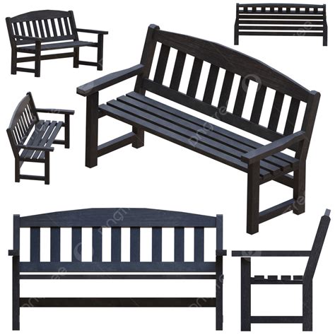 Wooden Benches In Different Views Wooden Benches Wooden Furniture
