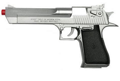 Desert Eagle 44 Magnum Spring Silver Pistol By Magnum Research