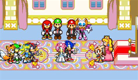 Sonic And Amys Wedding By Supermasterchief99 On Deviantart
