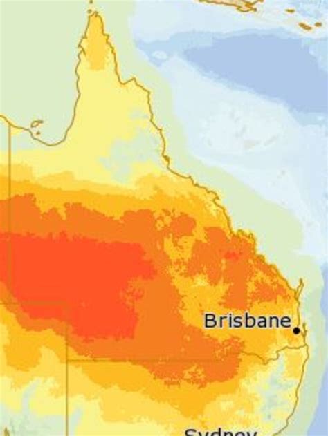 Brisbane Queensland Weather 43c Temperatures Expected In State