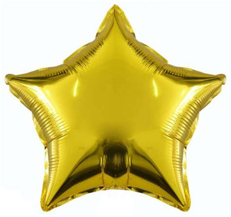 Metallic Gold Star Foil Balloon Partytime