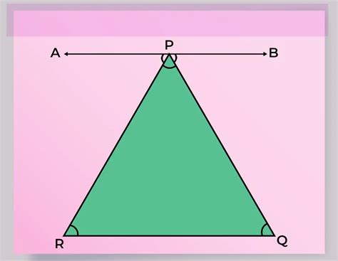 Angle Sum Property Of A Triangle Theorem Examples And Proof