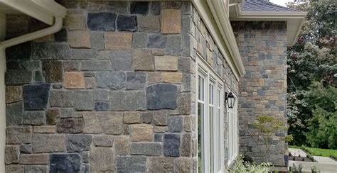 Stucco, brick, manufactured stone veneer, real stone veneer, or full thickness stone. Castle Rock Veneer Stone Home Masonry - Siding & Castle ...