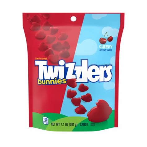 Twizzlers Cherry Flavored Easter Candy Bunnies Bag 1 Bag 71 Oz