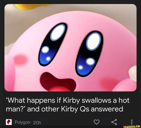What Happens If Kirby Swallows A Hot Man And Other Kirby Qs Answered