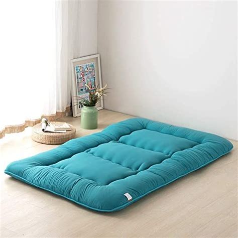 Tatami are made in standard sizes, twice as long as wide, about 0.9 m by 1.8 m depending on the region. Wanggang Sleeping Tatami Floor Mat Foldable Futon Tatami ...